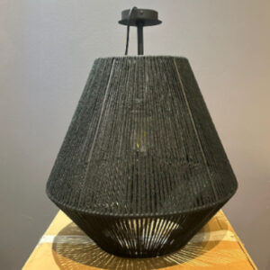Woven Shade Lamp
